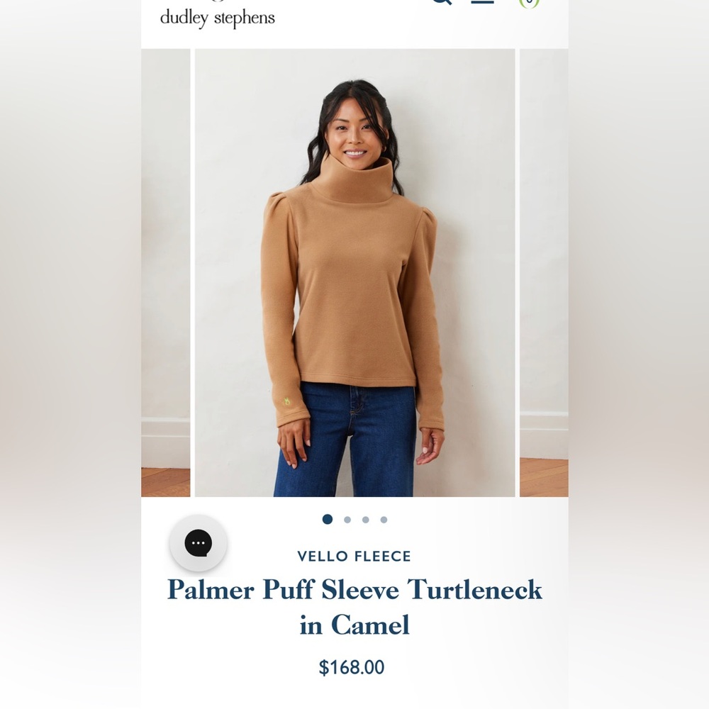 Dudley Stephens Palmer puff sleeve